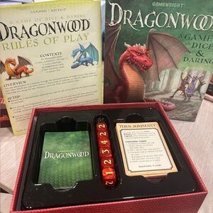 Gamewright 🐉 Dragonwood: A Game of Dice & Daring 💚SALE 3/$25